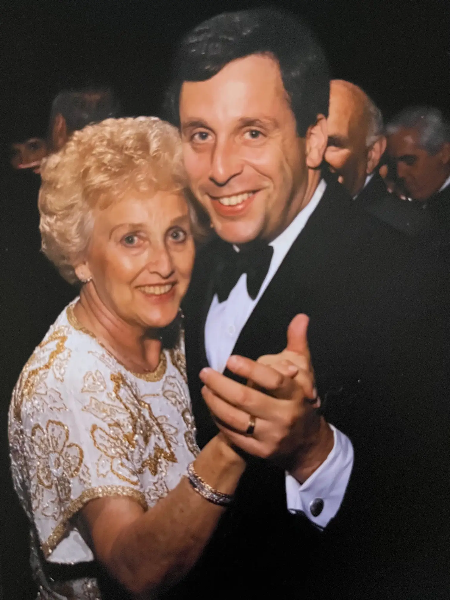 Lawrence Bacow and mother