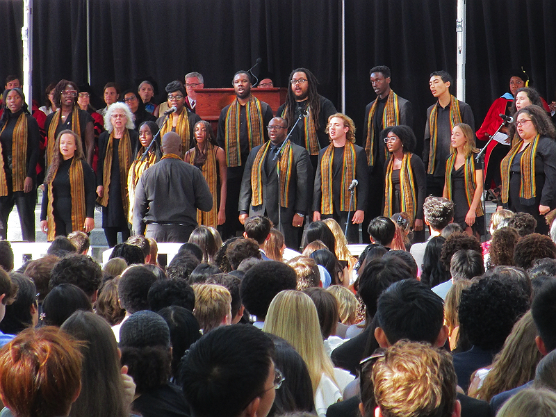 Kuumba Singers at Convocation